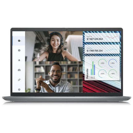 Dell Vostro 3520 лаптоп, шестядрен Intel Core i3-1215U 4.4GHz, 15.6", 8GB DDR4, 512GB SSD NVMe, Full HD 120Hz, IPS (HDMI)